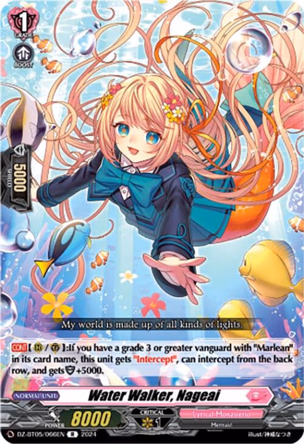 Water Walker, Nageai - R (DZ-BT05/066EN)