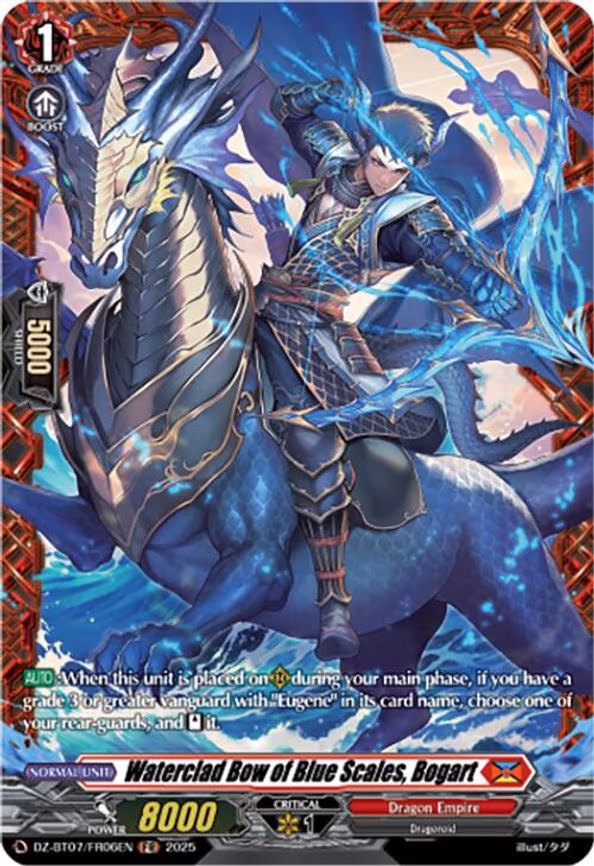 Waterclad Bow of Blue Scales, Bogart - FR (DZ-BT07/FR06EN)