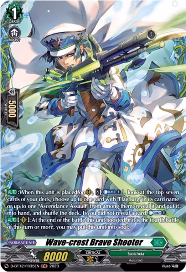 Wave-crest Brave Shooter - FR (D-BT12/FR35EN)