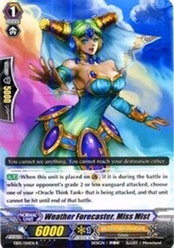 Weather Forecaster, Miss Mist - R (EB05/014EN)