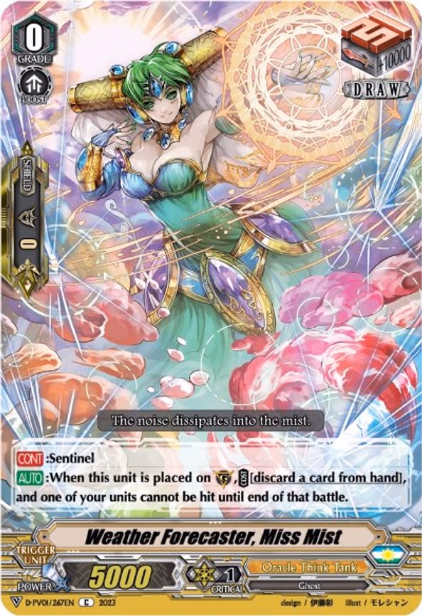 Weather Forecaster, Miss Mist - C (D-PV01/267EN)