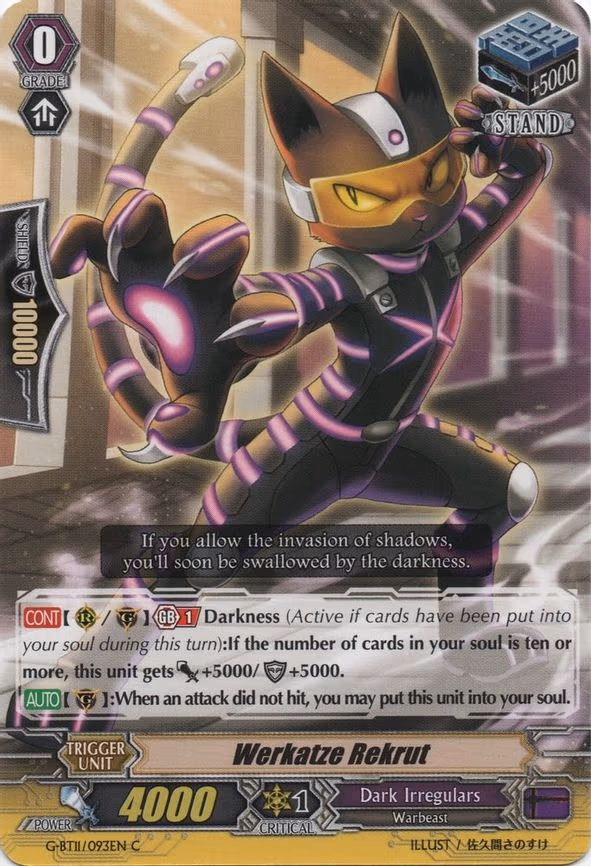 Werkatze Rekrut - C (G-BT11/093EN)