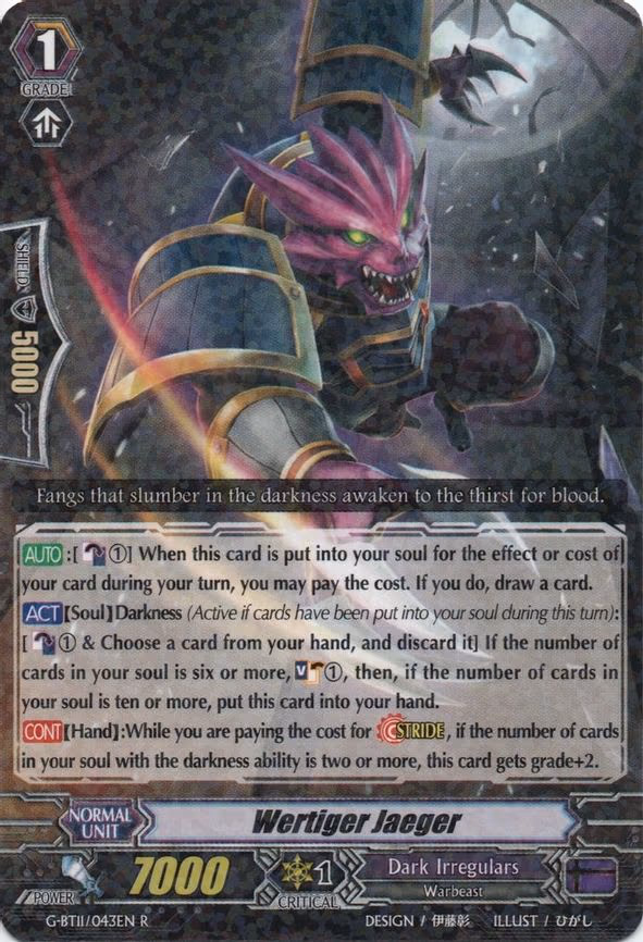 Wertiger Jaeger - R (G-BT11/043EN)
