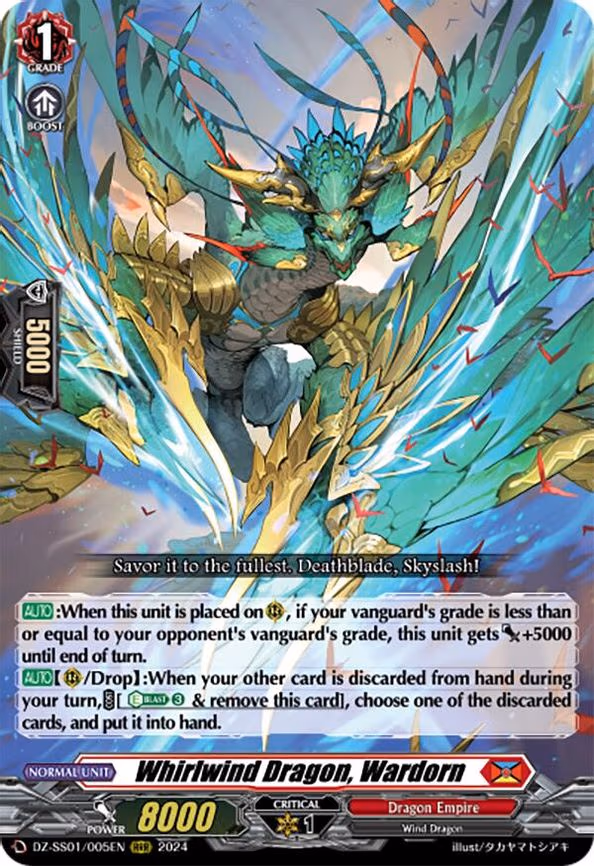 Whirlwind Dragon, Wardorn - RRR (DZ-SS01/005EN)