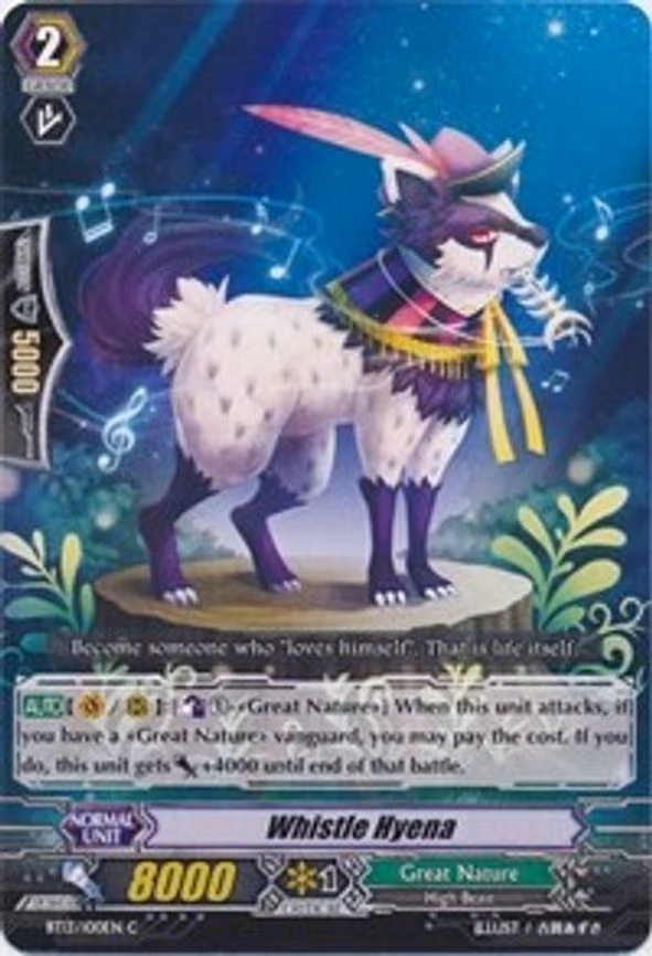 Whistle Hyena - C (BT13/100EN)