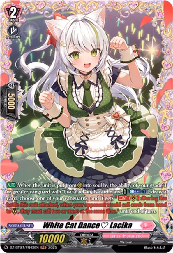 White Cat Dance Lacika - FR (DZ-BT07/FR43EN)