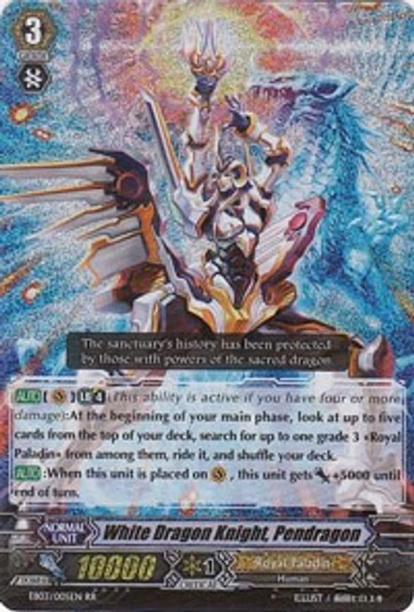 White Dragon Knight, Pendragon - RR (EB03/005EN)