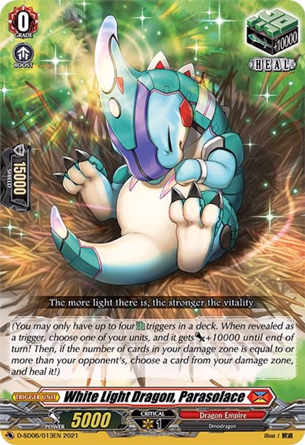 White Light Dragon, Parasolace