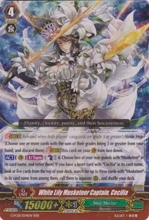 White Lily Musketeer Captain, Cecilia - RRR (G-FC01/024EN)