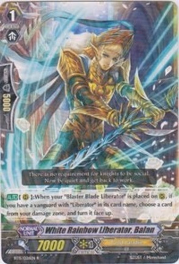 White Rainbow Liberator, Balan - R (BT15/026EN)