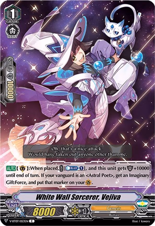White Wall Sorcerer, Vejiva - C (V-BT07/053EN)