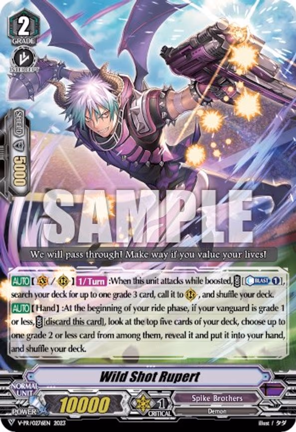 Wild Shot Rupert - PR (V-PR/0276EN)
