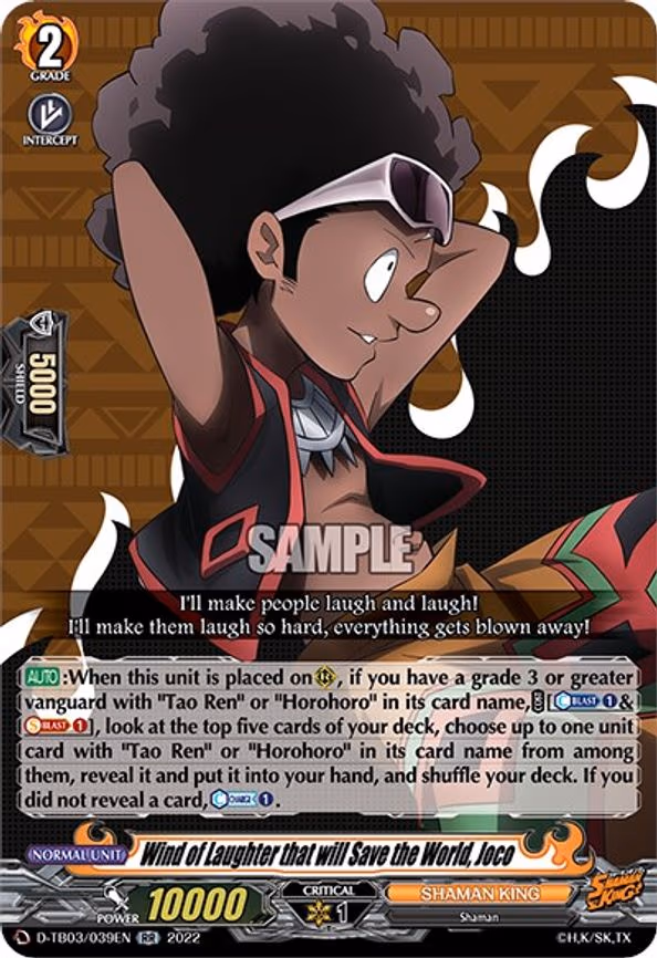 Wind of Laughter that will Save the World, Joco - RR (D-TB03/039EN)