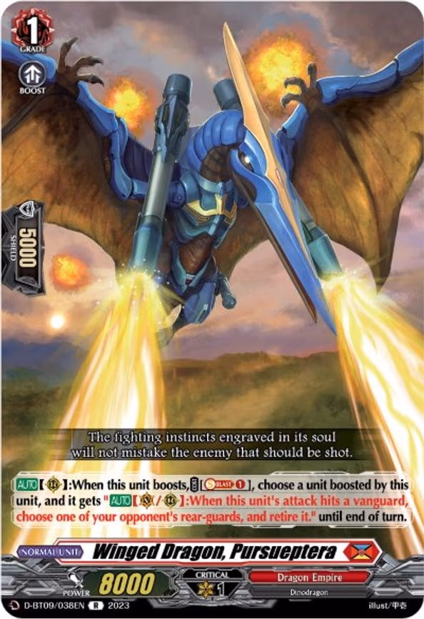 Winged Dragon, Pursueptera - R (D-BT09/038EN)