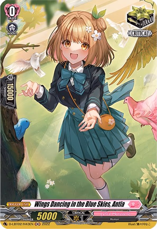Wings Dancing in the Blue Skies, Antia (Holo) - H (D-LBT02/H43EN)
