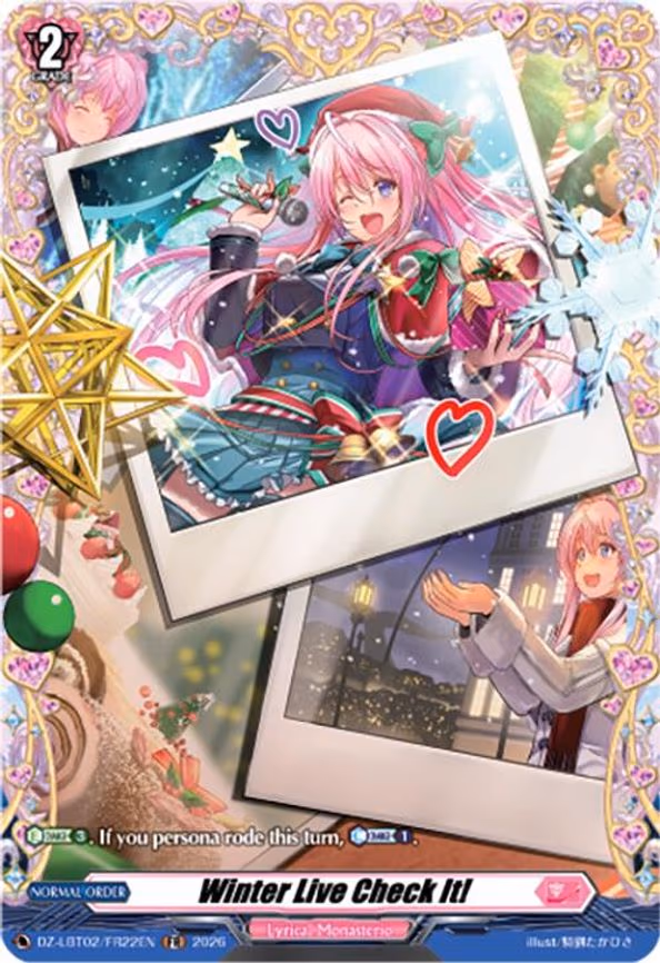Winter Live Check It! - Frame Rare (DZ-LBT02/FR22EN)