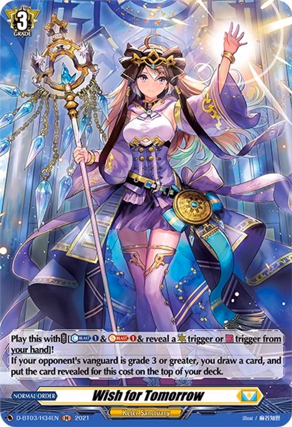 Wish for Tomorrow (Holo) - H (D-BT03/H34EN)