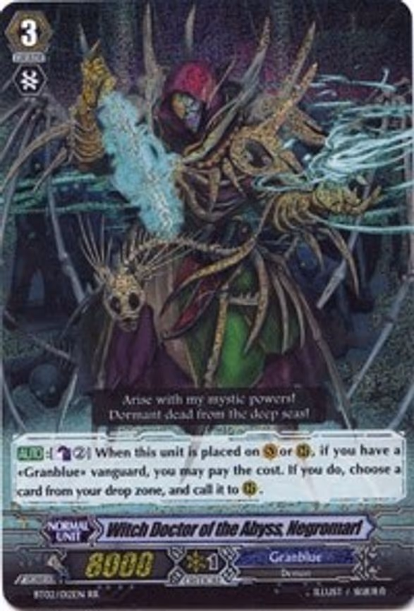 Witch Doctor of the Abyss, Negromarl - RR (BT02/012EN)