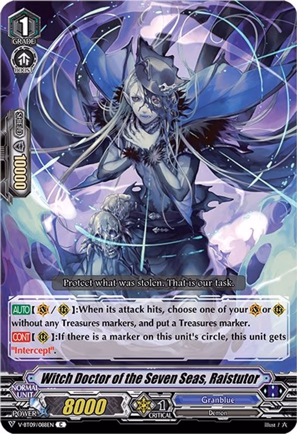 Witch Doctor of the Seven Seas, Raistutor