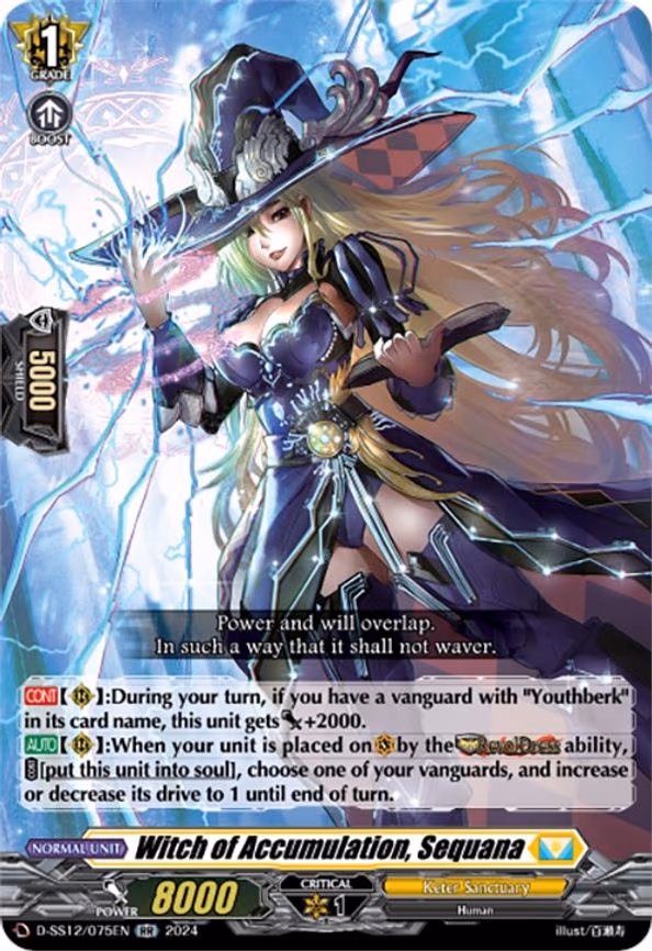 Witch of Accumulation, Sequana - RR (D-SS12/075EN)