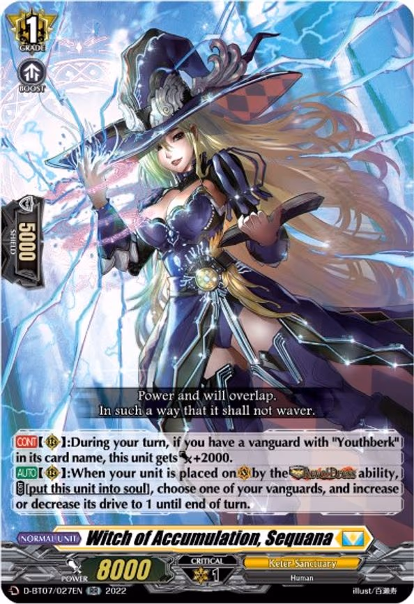 Witch of Accumulation, Sequana - RR (D-BT07/027EN)