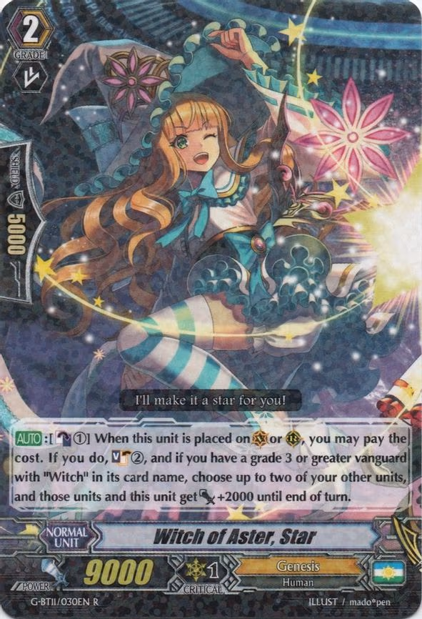 Witch of Aster, Star - R (G-BT11/030EN)