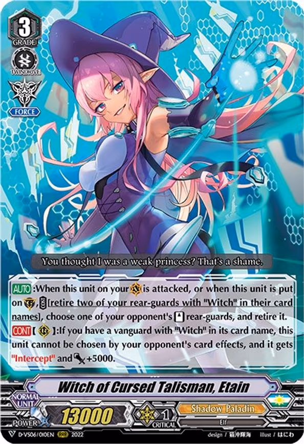Witch of Cursed Talisman, Etain