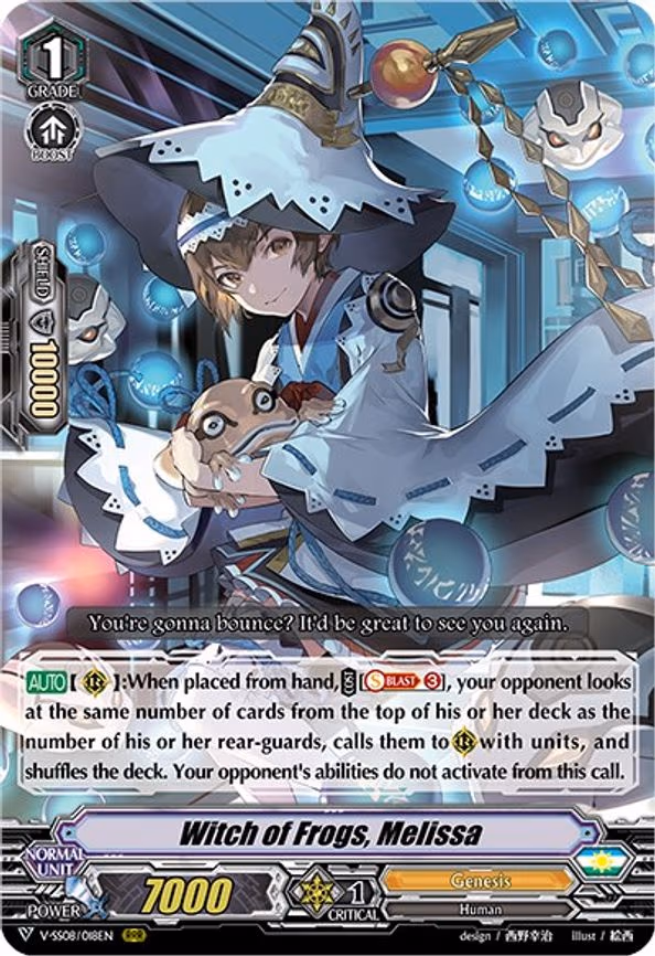 Witch of Frogs, Melissa - RRR (V-SS08/018EN)