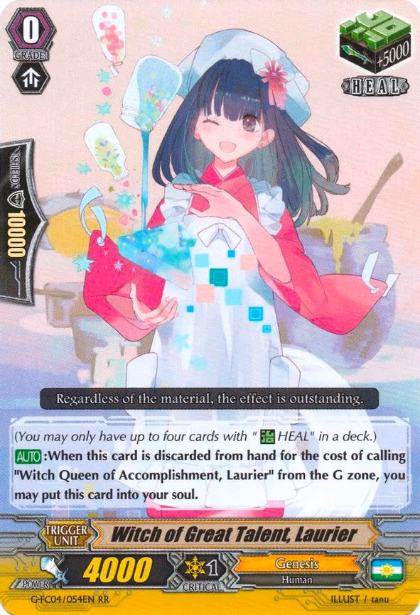Witch of Great Talent, Laurier - RR (G-FC04/054EN)