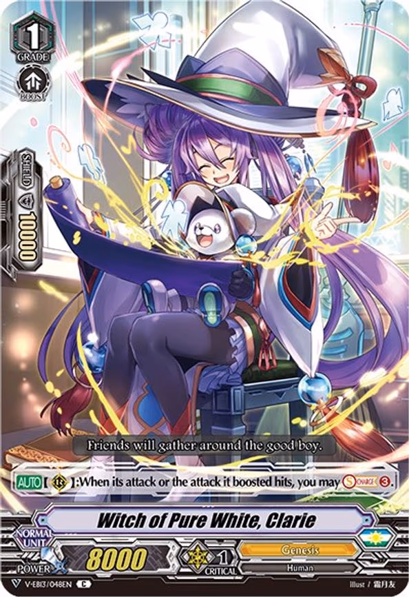 Witch of Pure White, Clarie - C (V-EB13/048EN)