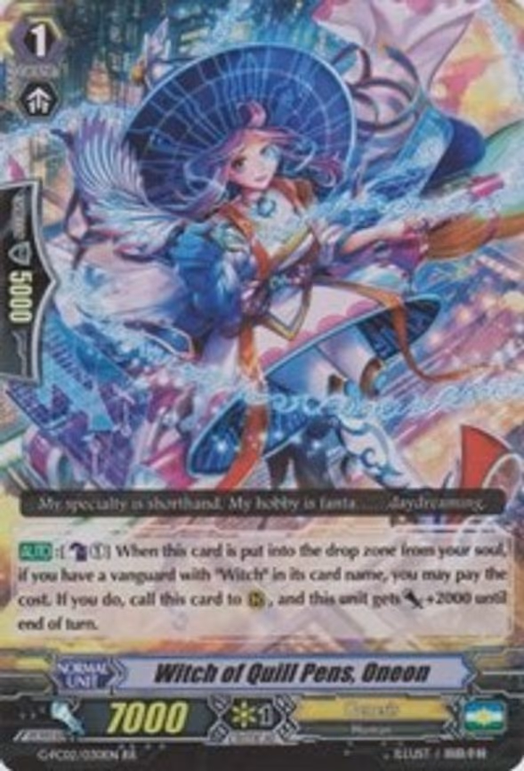 Witch of Quill Pens, Oneon - RR (G-FC02/030EN)