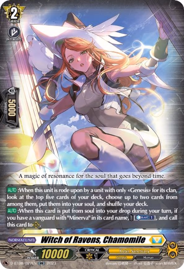 Witch of Ravens, Chamomile - RR (D-BT08/027EN)
