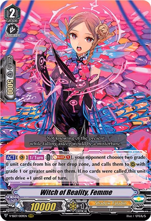 Witch of Reality, Femme - RRR (V-SS07/009EN)