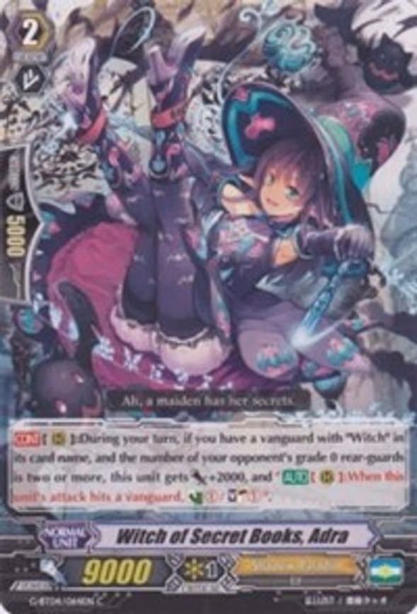 Witch of Secret Books, Adra - C (G-BT04/064EN)