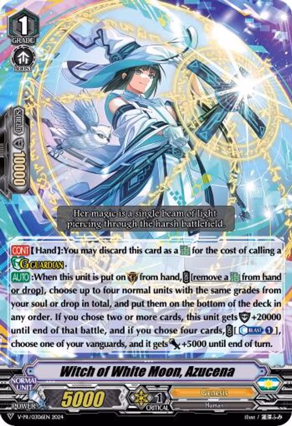 Witch of the White Moon, Azucena - PR (V-PR/0306EN)