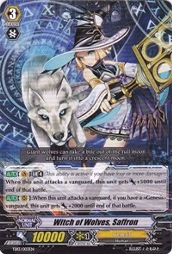 Witch of Wolves, Saffron