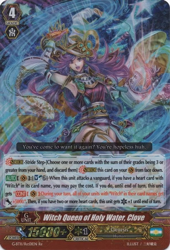 Witch Queen of Holy Water, Clove - RRR (G-BT11/Re:01EN)