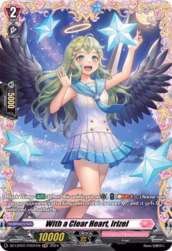 With a Clear Heart, Irizel - FR (DZ-LBT01/FR31EN)