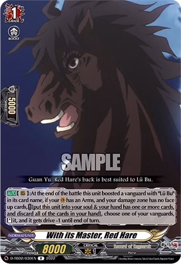 With its Master, Red Hare - R (D-TB02/030EN)