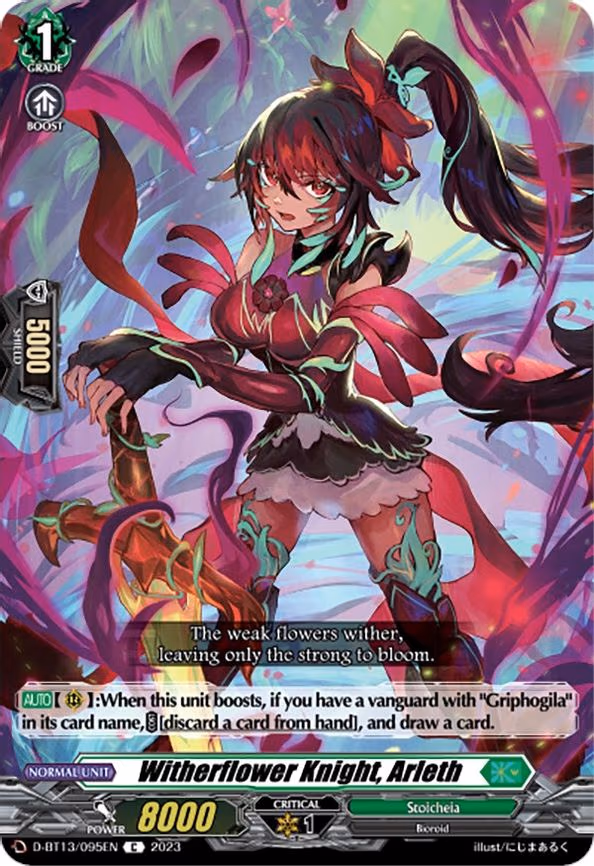 Witherflower Knight, Arleth - C (D-BT13/095EN)