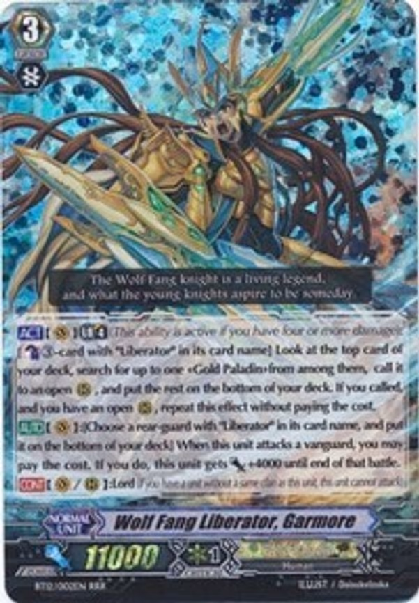 Wolf Fang Liberator, Garmore - RRR (BT12/002EN)