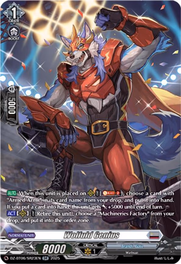 Wolfuld Genius - SR (DZ-BT06/SR23EN)