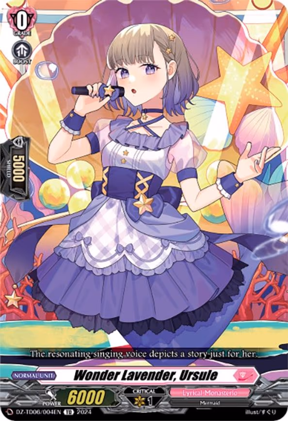 Wonder Lavender, Ursule - TD (DZ-TD06/004EN)
