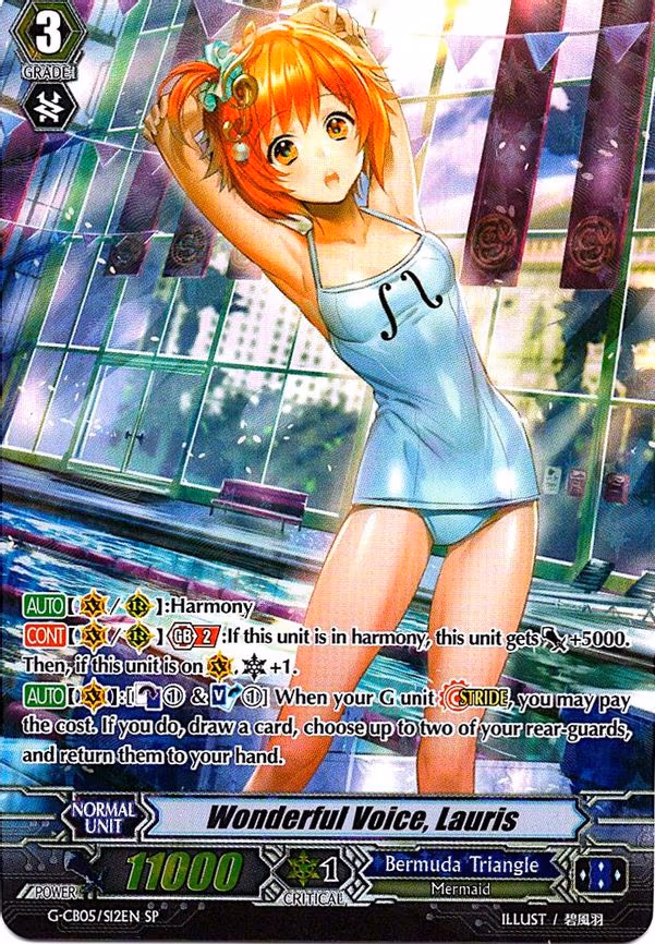 Wonderful Voice, Lauris - SP (G-CB05/S12EN)