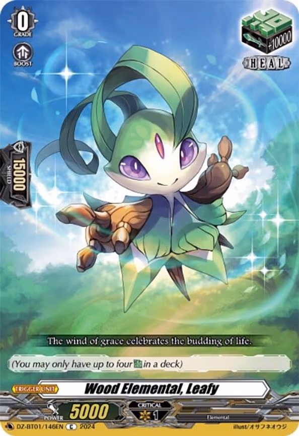Wood Elemental, Leafy - C (DZ-BT01/146EN)