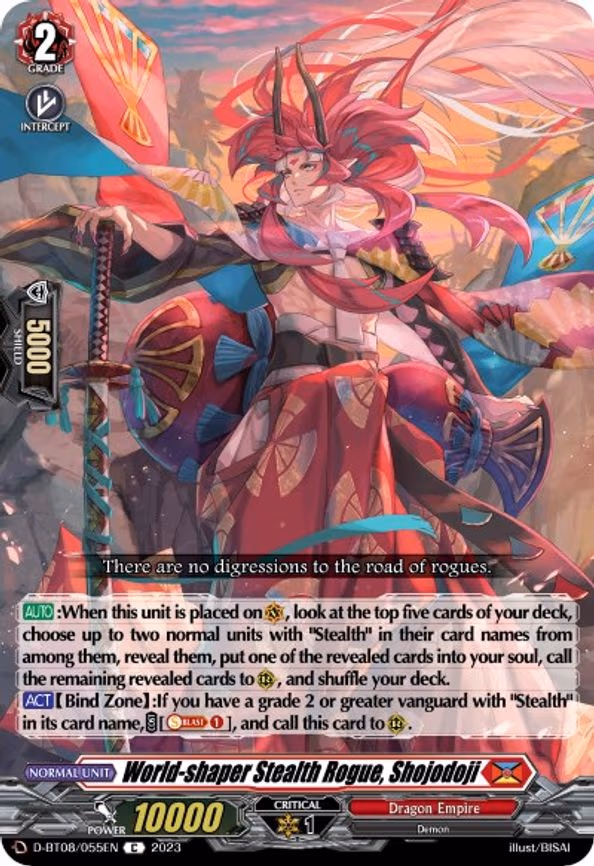 World-shaper Stealth Rogue, Shojodoji - C (D-BT08/055EN)