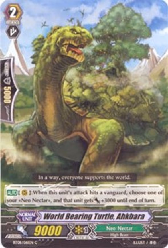 World Bearing Turtle, Ahkbara - C (BT08/061EN)