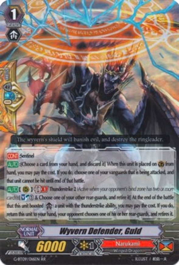 Wyvern Defender, Guld - RR (G-BT09/016EN)
