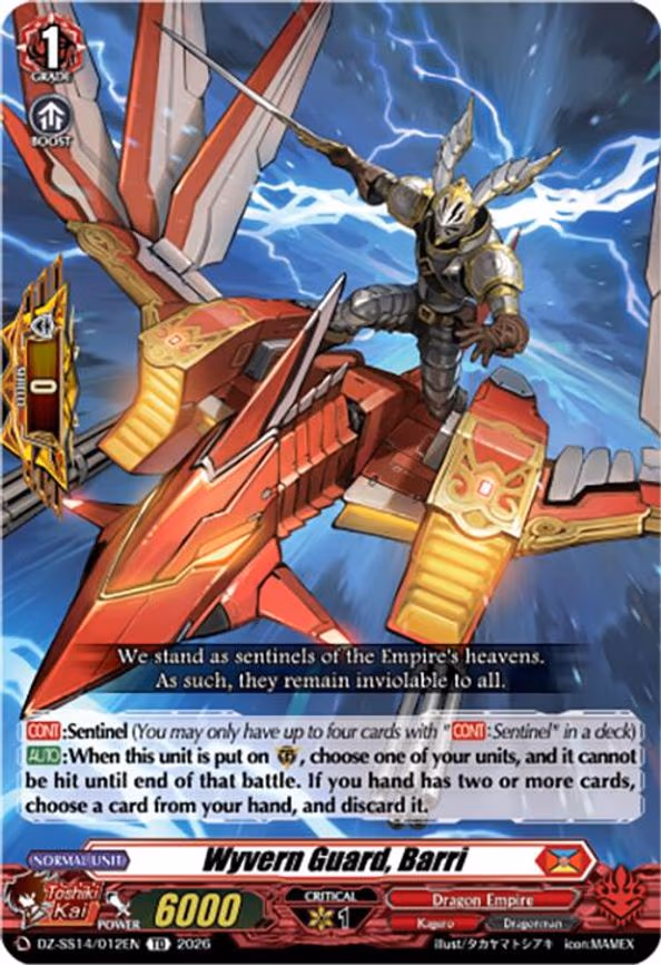 Wyvern Guard, Barri - TD (DZ-SS14/012EN)