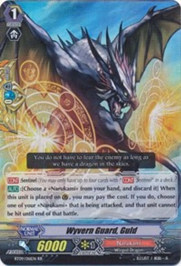 Wyvern Guard, Guld - RR (BT09/016EN)